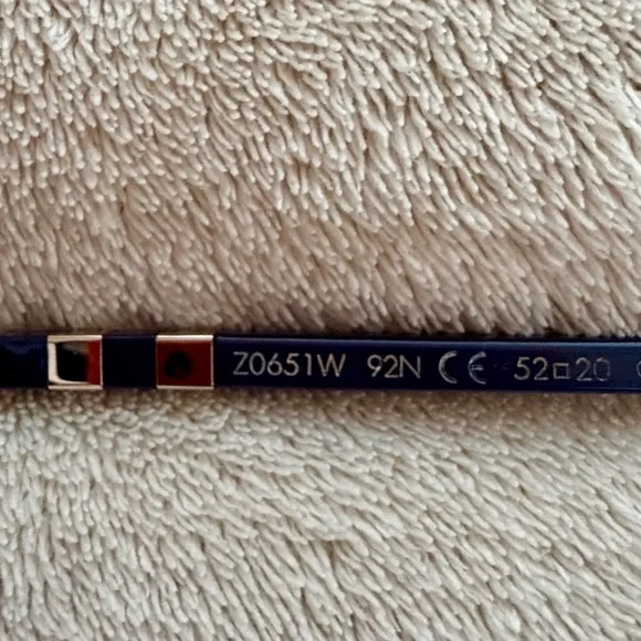 Authentic Louis Vuitton Navy and Silver Sunglasses - Picture 8 of 8